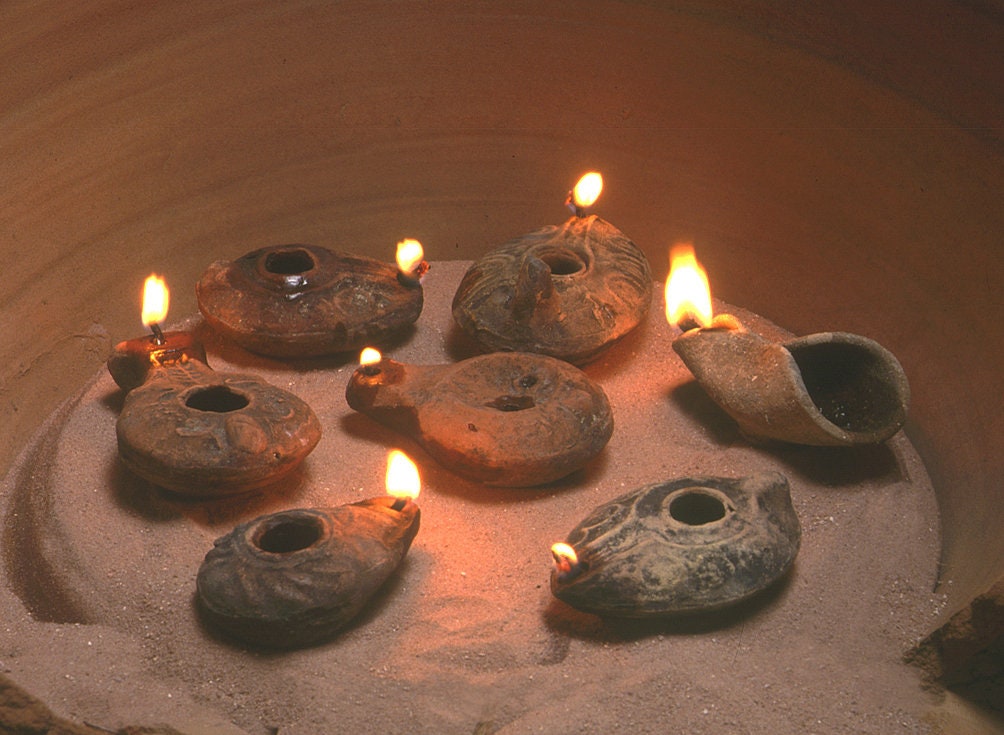 Ancient stone lamp deals