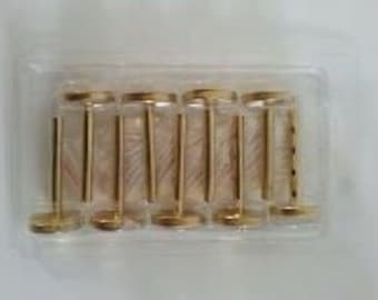 Large Metal Wick holders 9, + 50 UnWaxed Cotton Wicks, Oil Candles, Oil lamp, Metal tin, CANDLE WICKS, Candle Supplies, Eco wicks