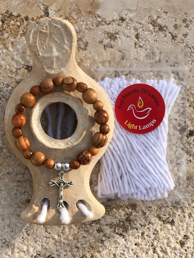 Antiquity rare Religious home and decor, Byzantine Classic Pottery, Rare ancient oil lamps, Historical Archaeological Artifacts, Terracotta