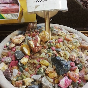 Jerusalem MIX INCENSE, 100 Gr.Resin, Frankincense, Jerusalem Incense, Myrrah, Yogaincense, Altar incense, Raw incense, Meditation incense