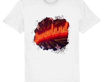 Glasgow Barrowland sign Unisex T-Shirts | Design | Scotland | Scottish Gifts | Photography | Organic Cotton | Apparel | Colourful