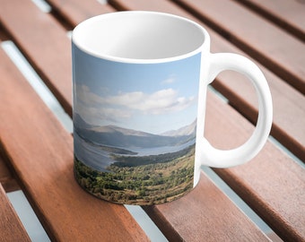 Loch Lomond Scotland Ceramic Coffee Mug: Nature Photography Gift (11oz)