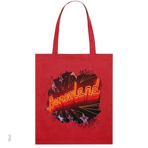 Glasgow Barrowlands Iconic Sign Tote Bags | Scotland | Scottish Gifts | Colourful | Organic Cotton | Photography | Design | Accessories