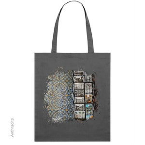 Borse fotografiche con piastrelle tradizionali di Lisbona / Fotografia di viaggio / Portogallo / Cultura portoghese / Azulejos / Cartoline del tram / Accessori