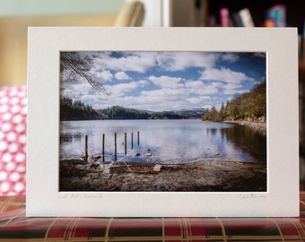 Scottish Highlands Photo Print | Landscape Photography | Outdoors | Walking | Loch Ard | Mountains | Scotland | Wall Art | Unframed | Signed