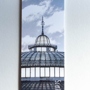 Glasgow Victorian Glasshouse Magnetic Bookmarks Photography Architecture Scotland Kibble Palace Urban Small Gifts Handmade image 2