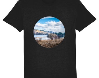 Scotland Landscape Loch Ard Unisex T-shirts | Scottish Gifts | Photography | Outdoors | Organic Cotton