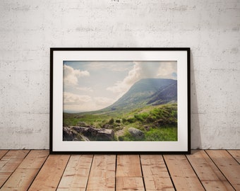 Glencoe Scotland Photo Print: Scottish Highlands Landscape Wall Art (Unframed)