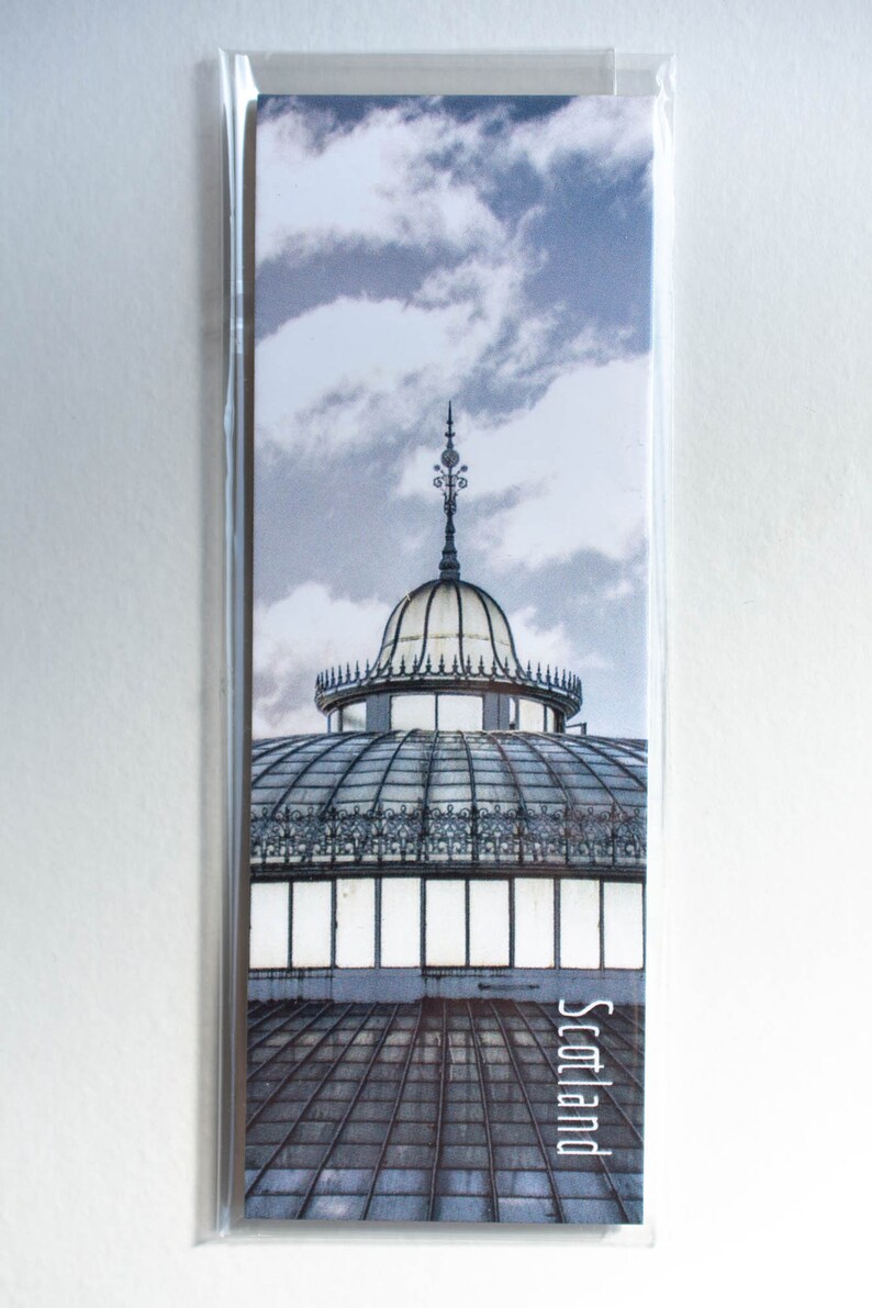 Glasgow Victorian Glasshouse Magnetic Bookmarks Photography Architecture Scotland Kibble Palace Urban Small Gifts Handmade image 5