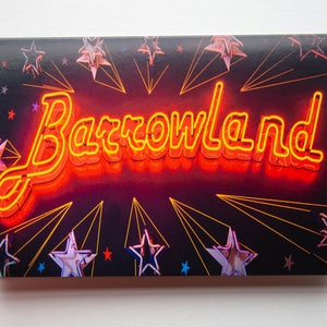 Glasgow Barrowlands Sign Photo Greeting Cards Neon Sign Ballroom Scotland Colourful Iconic Scottish Gifts Blank Cards image 2