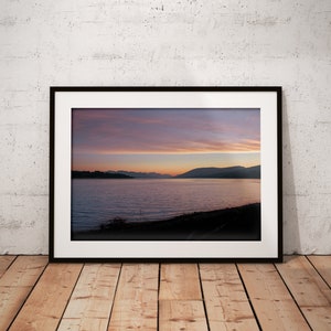 Loch Linnhe Sunset Photo Print | Scotland Photography | Scottish Highlands | Landscape Photo | Outdoors | Wall Art | Nature
