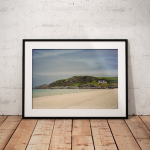 Scottish Beach House | Scotland Photography | Landscape Prints | Scottish Highlands | Travel | Photo Prints | Wall Art | Unframed | Outdoors