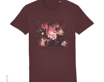 Pink Blossom Photo Unisex T-Shirts | Nature Photography | Design | Floral | Flowers | Botanical | Spring | Pretty | Organic Cotton | Apparel