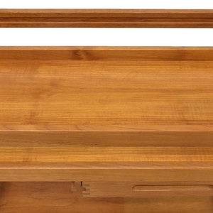 Vintage Danish Modern Teak Wood Tea Trolley / Server Cart, Designed by ...