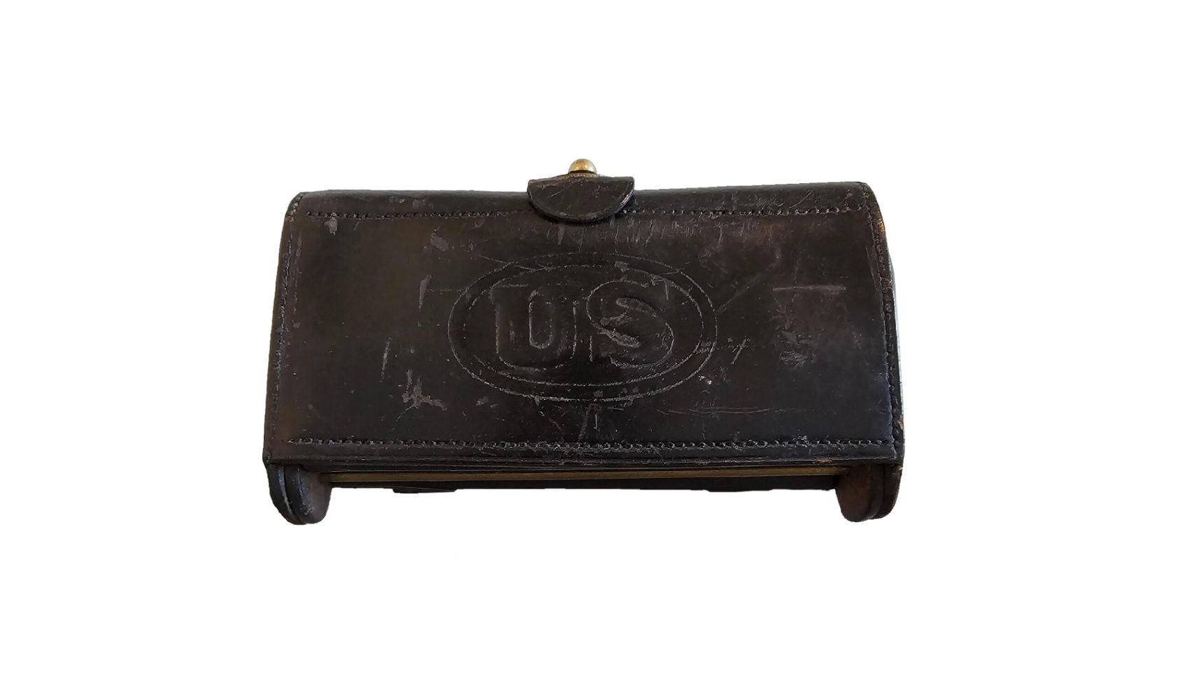 Antique US Army Model 1874 Mckeever Cartridge Box & Work Tool