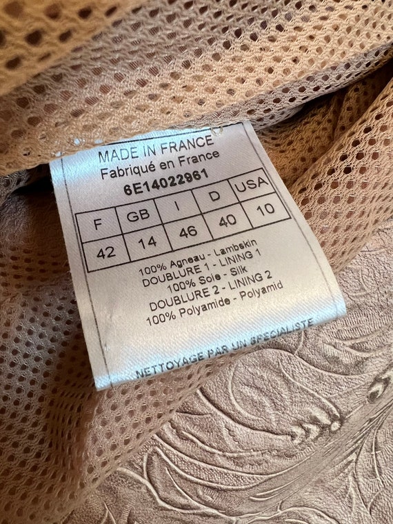 Christian Dior Galliano 2006 Runway Lamb Leather Jacket - Etsy