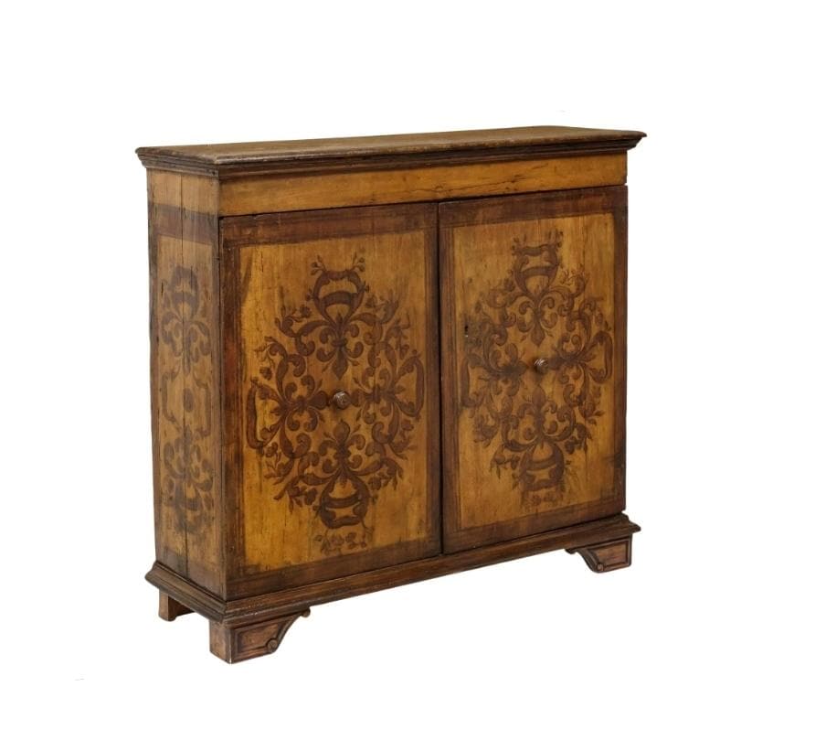 18th Century Italian Church Sacristy Cabinet Vestment Chest - Rare ...