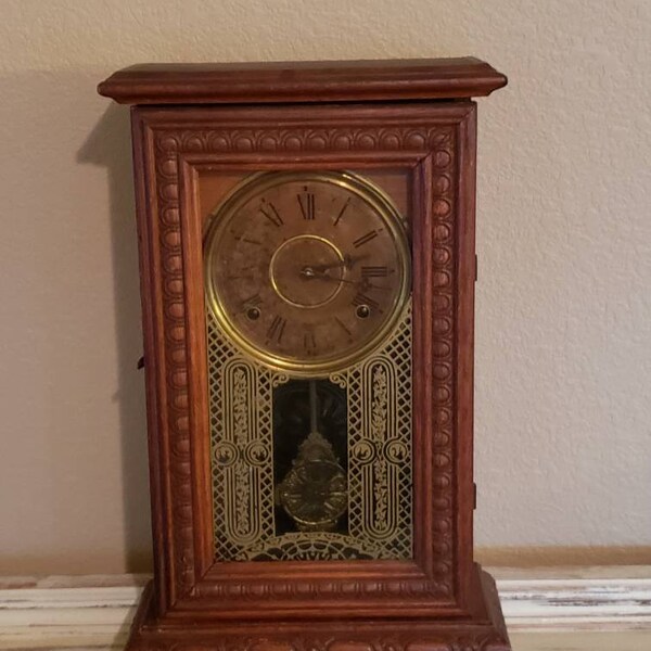 Antique Clock Etsy