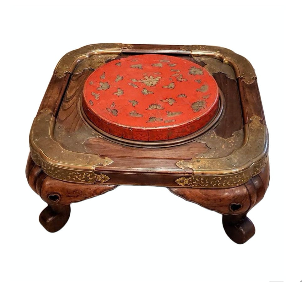 Antique Japanese Meiji Period Hibachi Brazier
