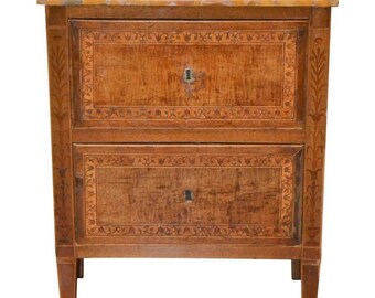 18th Century Italian Neoclassical Antique Nightstand