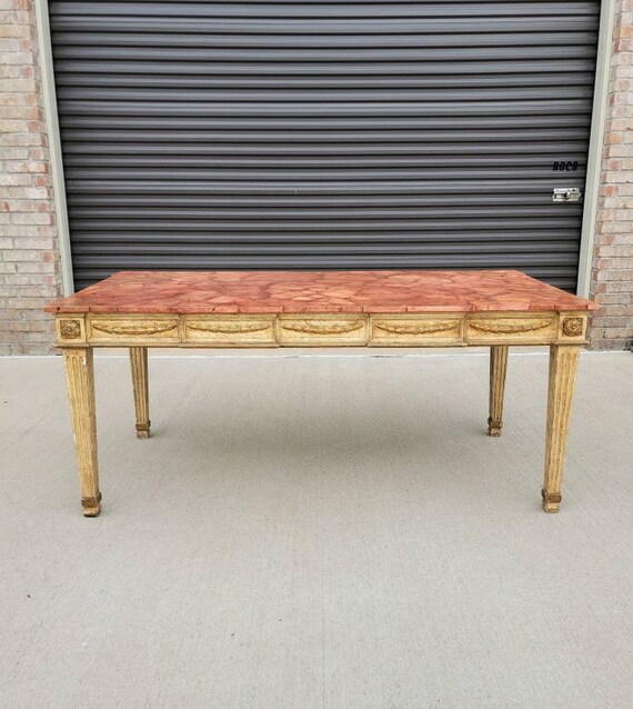 Mahogany verona 2024 trestle table