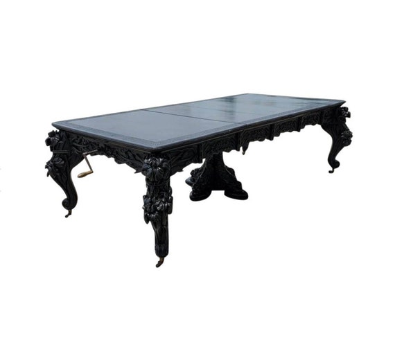 Black Lacquer Makeup Stand, Japanese - Early 20thC Black Lacquer Makeup Stand, Japanese - Early 20thC