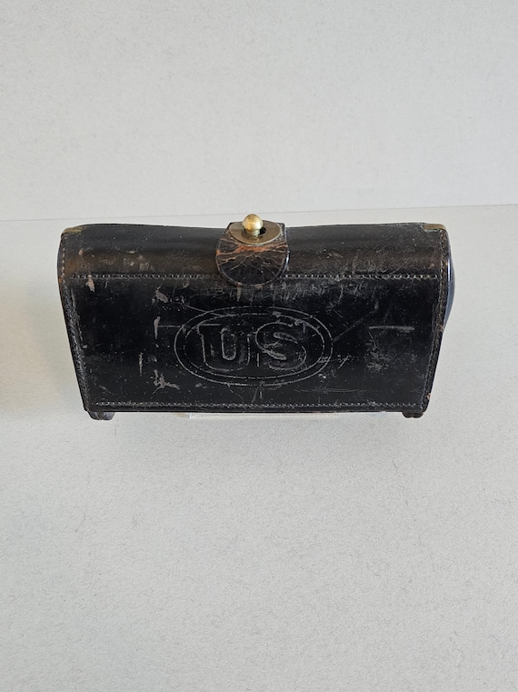 Antique US Army Model 1874 Mckeever Cartridge Box & Work Tool
