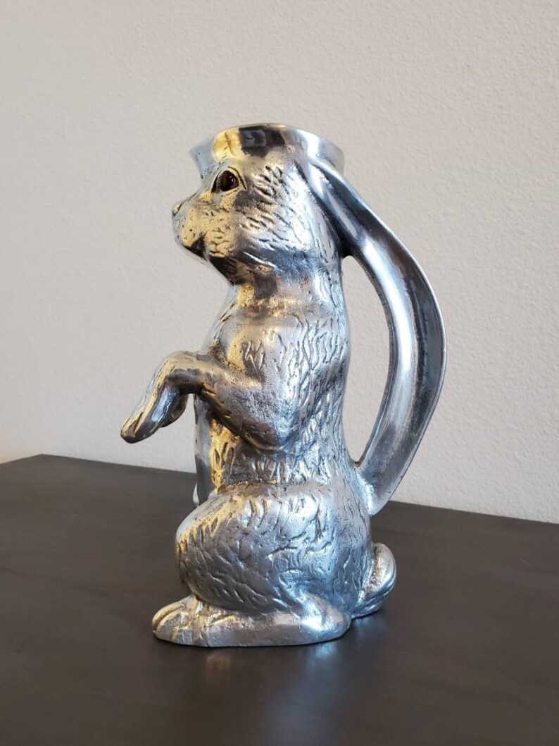1970s Arthur Court Bunny Rabbit Pitcher or Vase Etsy