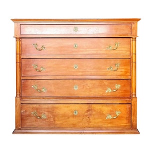 Monumental 19th Century Danish Chest of Drawers / Commode