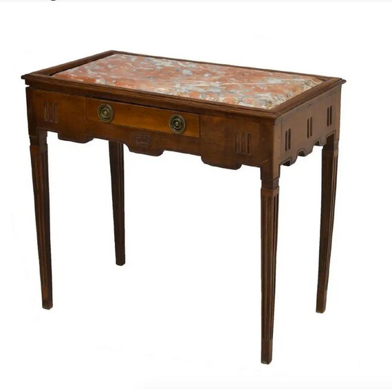 18th Century French Louis Xvi Period Petite Writing Desk Or Etsy