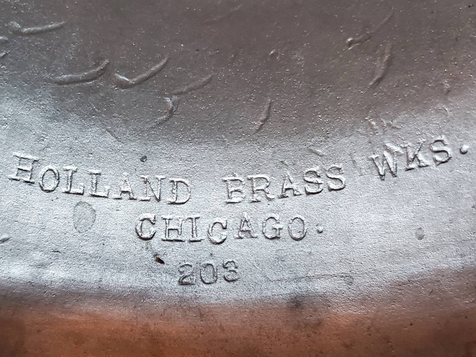 1930s Holland Brass Works 203 Antique Religious Funerary Etsy