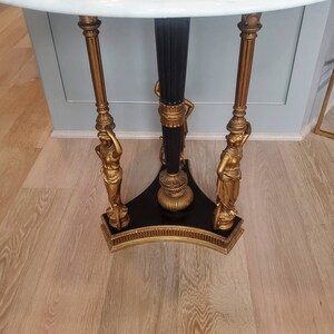 Antique French Empire Revival Guéridon Side Table image 9