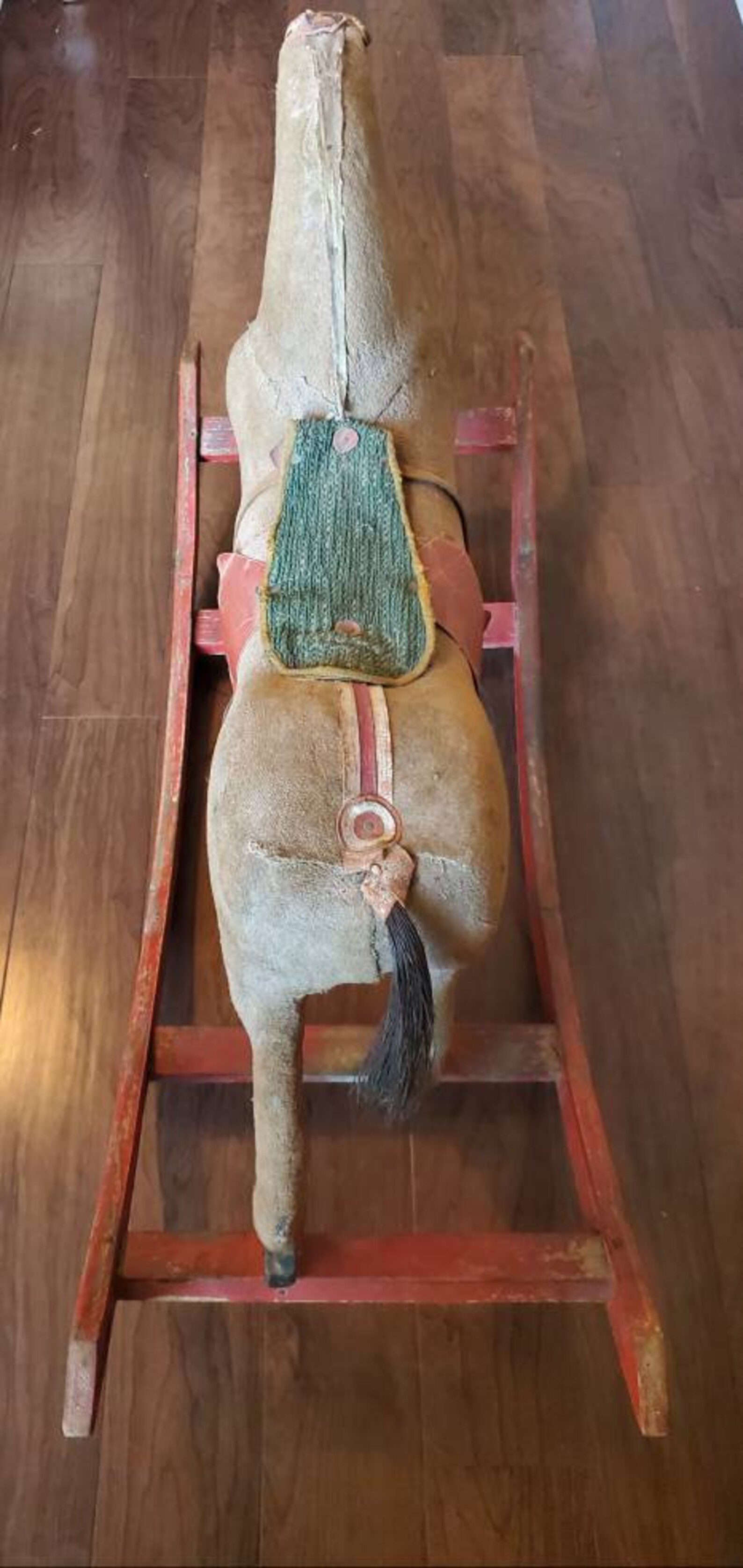 Antique American Early Rocking Horse From Turn of the 19th/20th Century ...