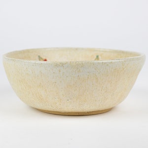 Cheeky Cherry Bowl, Handmade Ceramic Bowl, Cereal Bowl, Salad Bowl image 4