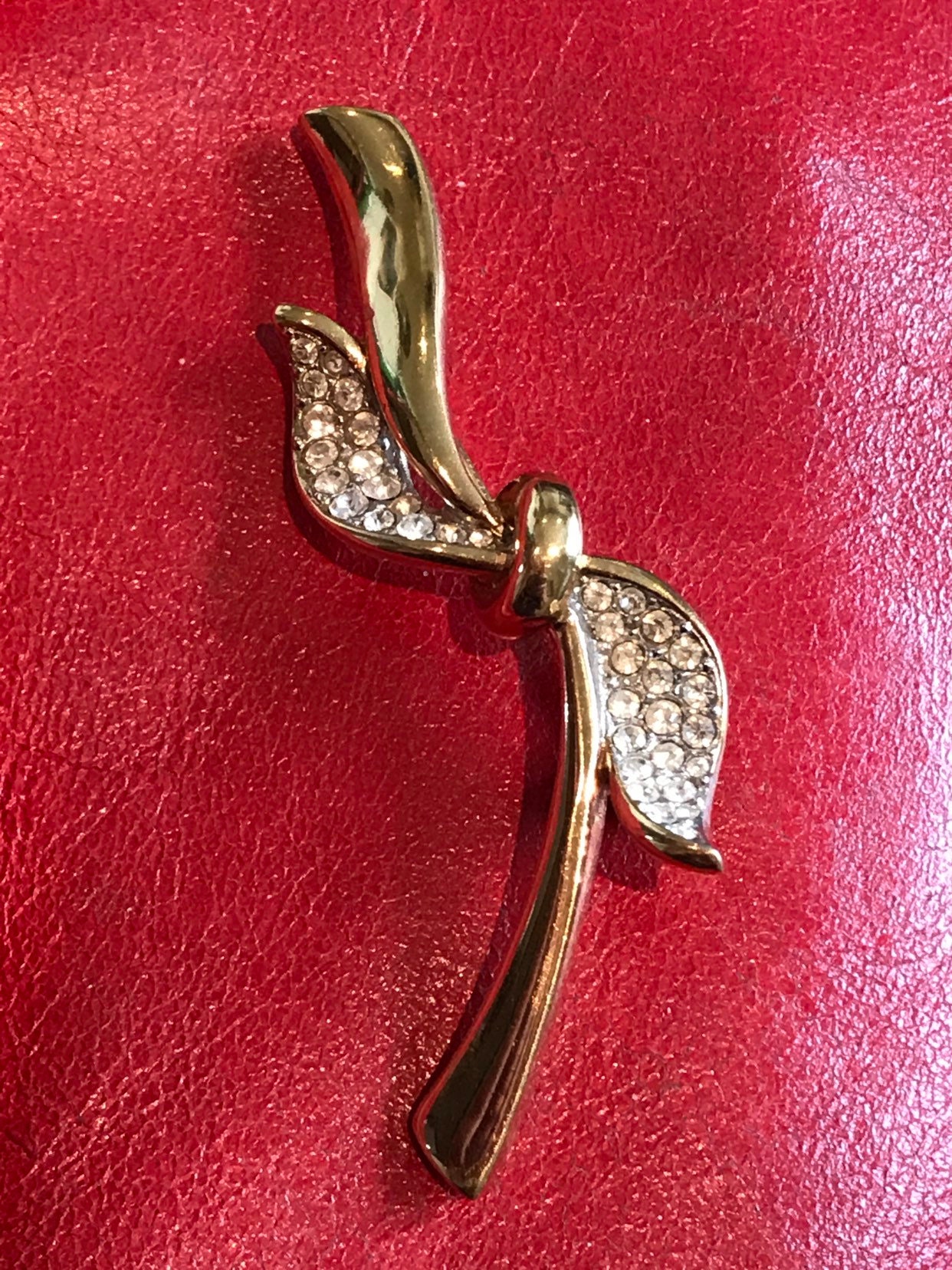 Vintage Signed Attwood & Sawyer Elegant Gold Plated and Vintage Signed Attwood & Sawyer Elegant Gold Plated and