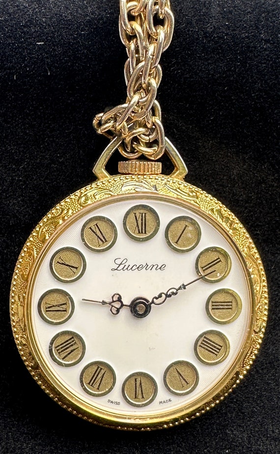Vintage lucerne watch value sale
