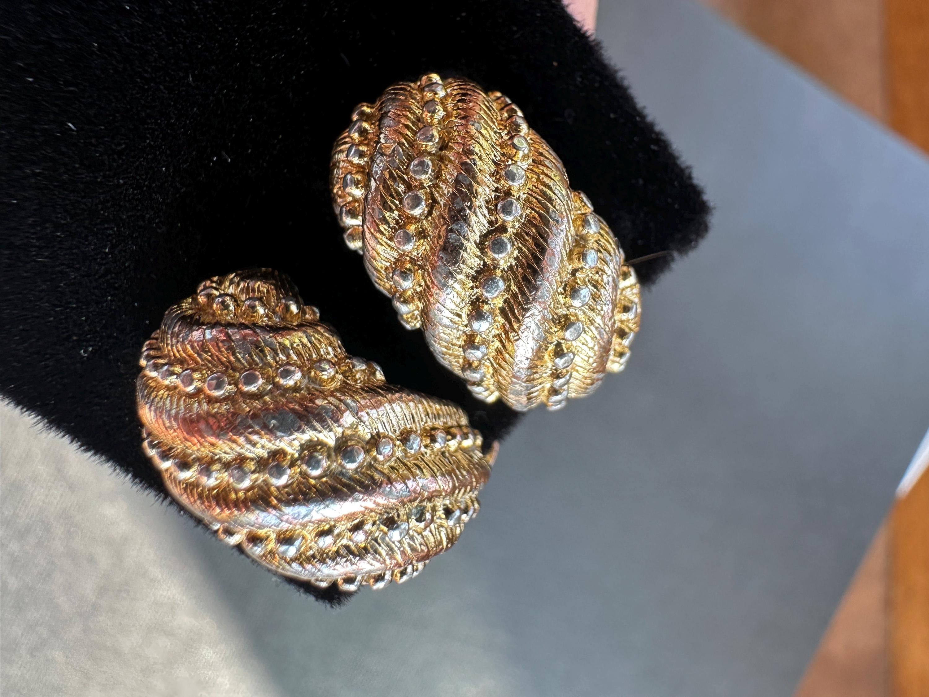 Vintage Christian Dior earring ヴィンテージ Vintage Christian Dior Earrings Clip One | eBay