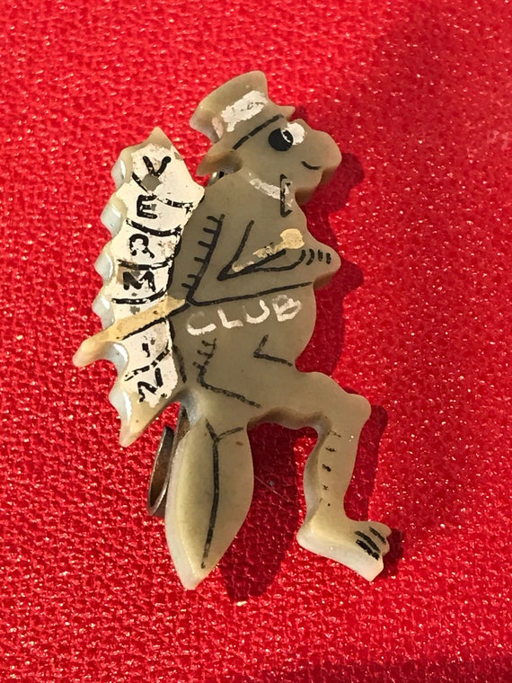 The Vermin Club grassroots Conservative Party Supporters badge late 1940s