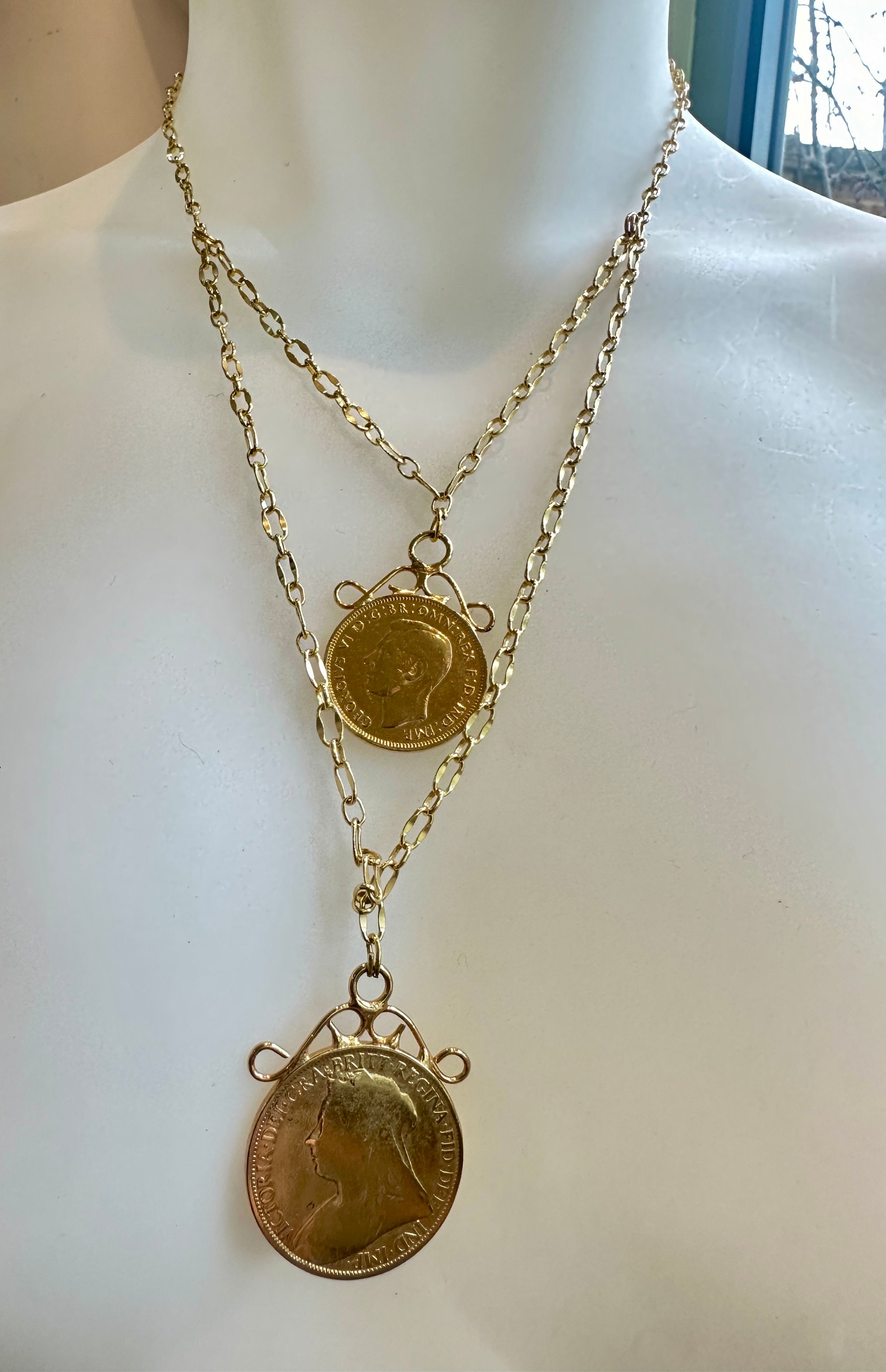 1990 gold coin - Etsy 日本