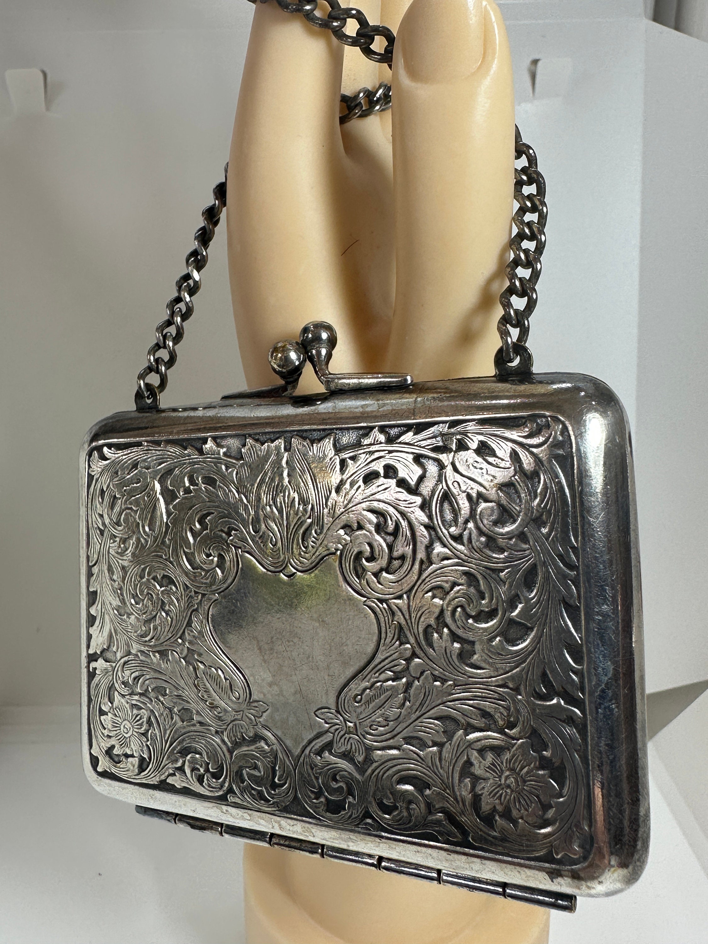 Antique C. 1900s Sterling Silver Chatelaine Purse, Birmingham John Gloster  Ltd for Sale in San Diego, CA - OfferUp