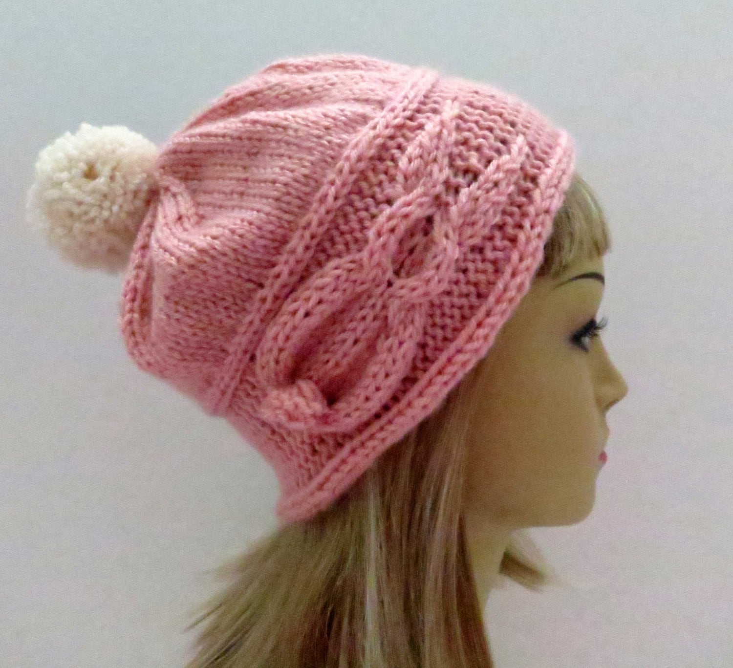 PDF 110 Knitting Pattern Bunny Rabbit Slouch Hat Beanie | Etsy