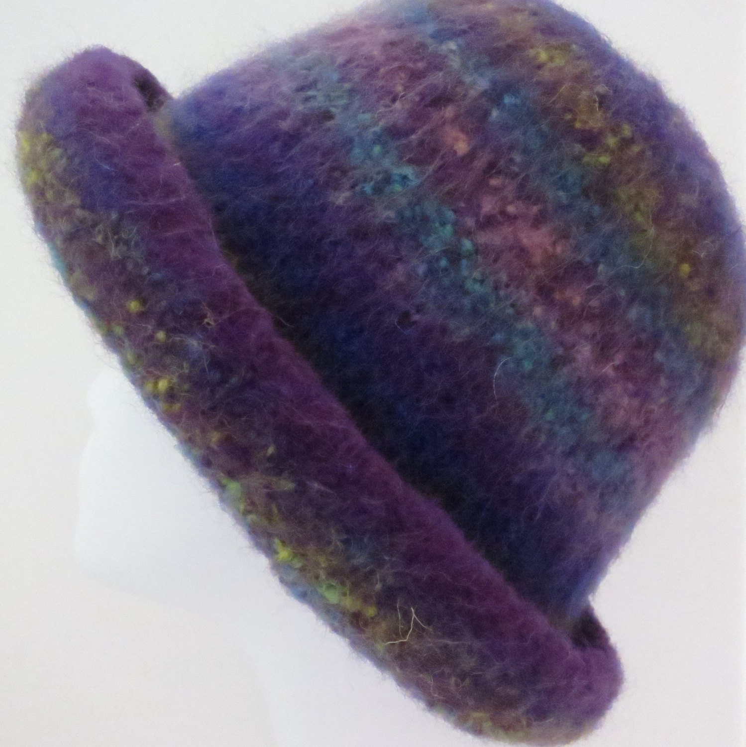Felted Hat Pattern 202 Felted Bowler Felt Hat Knitting Etsy