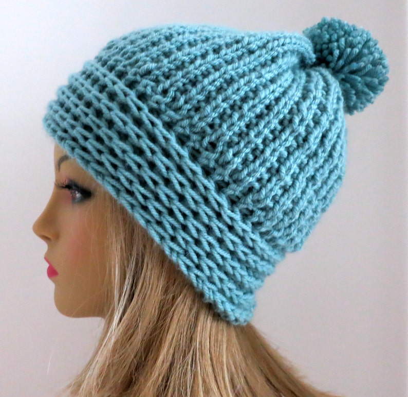 PDF 114 Knitting Pattern Hanna Hat Beanie Slouch Hat | Etsy