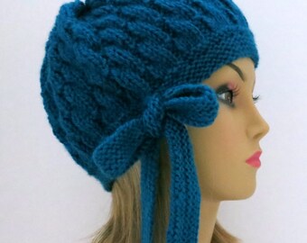 PDF 141 Knitting Pattern Two Hats with Interchangeable Sections- Many Possibilities