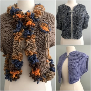 Friendship Shrug Knitting Pattern PDF, This is a knitting pattern