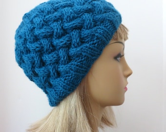 PDF Knitting   The Magdalena  Hat II, Knitting Pattern, Beanie, Bowler, Tam, Toque, Hat, Knitting Pattern Hat