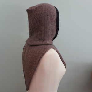 Knitting Pattern, Hoodie, Robin Hood, Hoodie Cowl