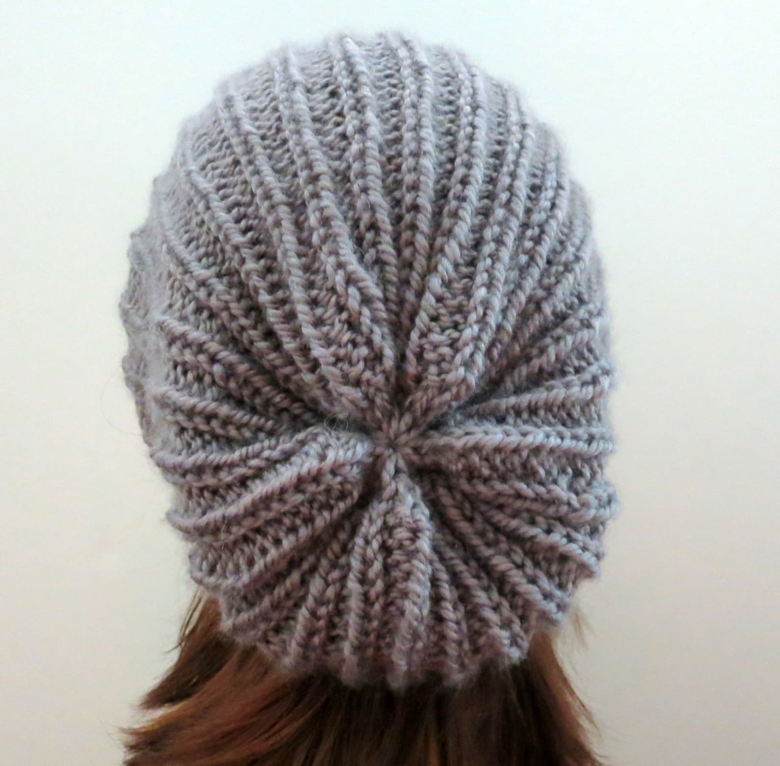 PDF 163 Knitting Hat Pattern the Yvette Slouch Hat Slouchy | Etsy