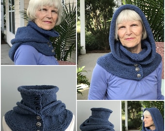 Arctic Chill II Hat and Double Cowl  Knitting Pattern