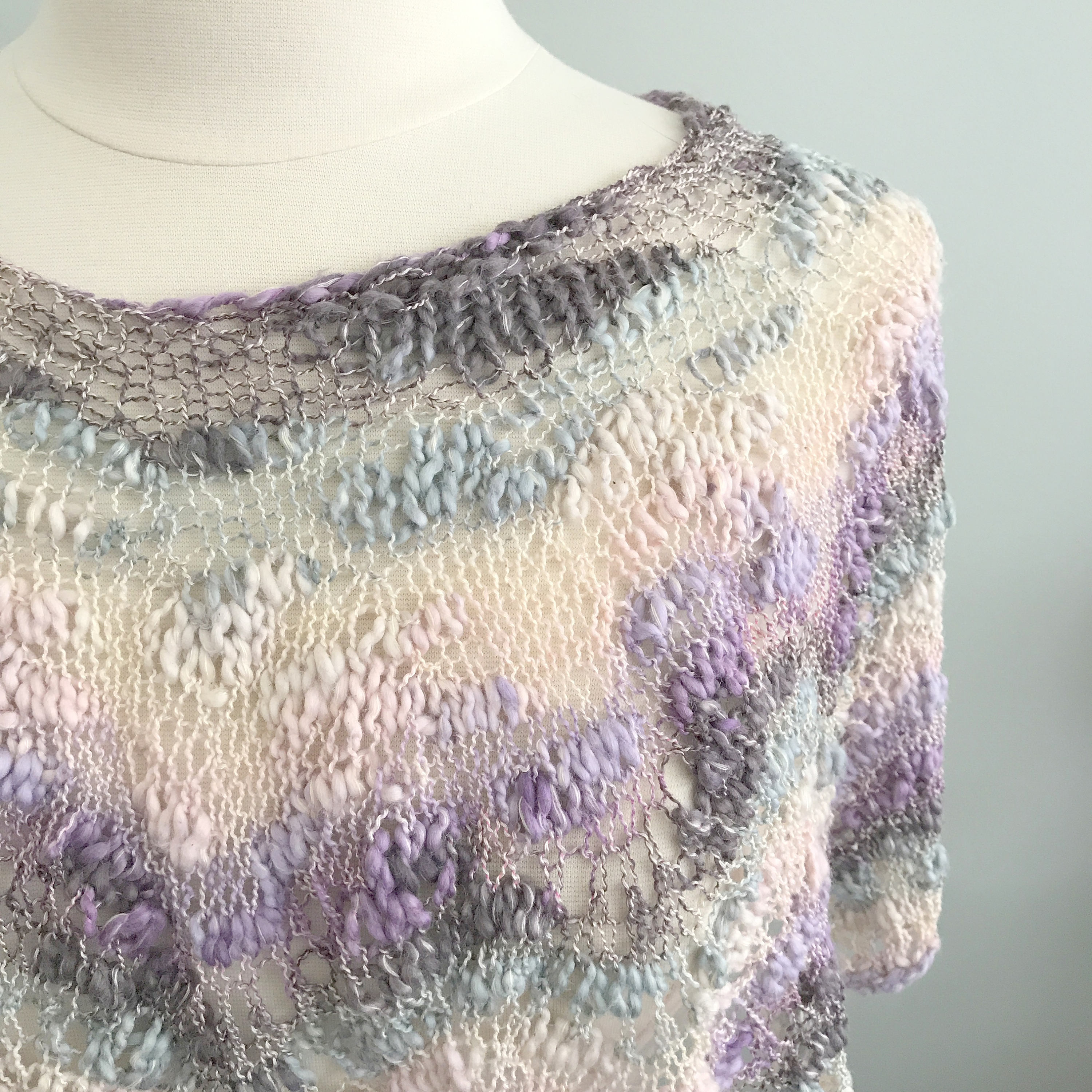 Summer Caplet Knitting Pattern, Opium Palette, Luxurious Caplet ...